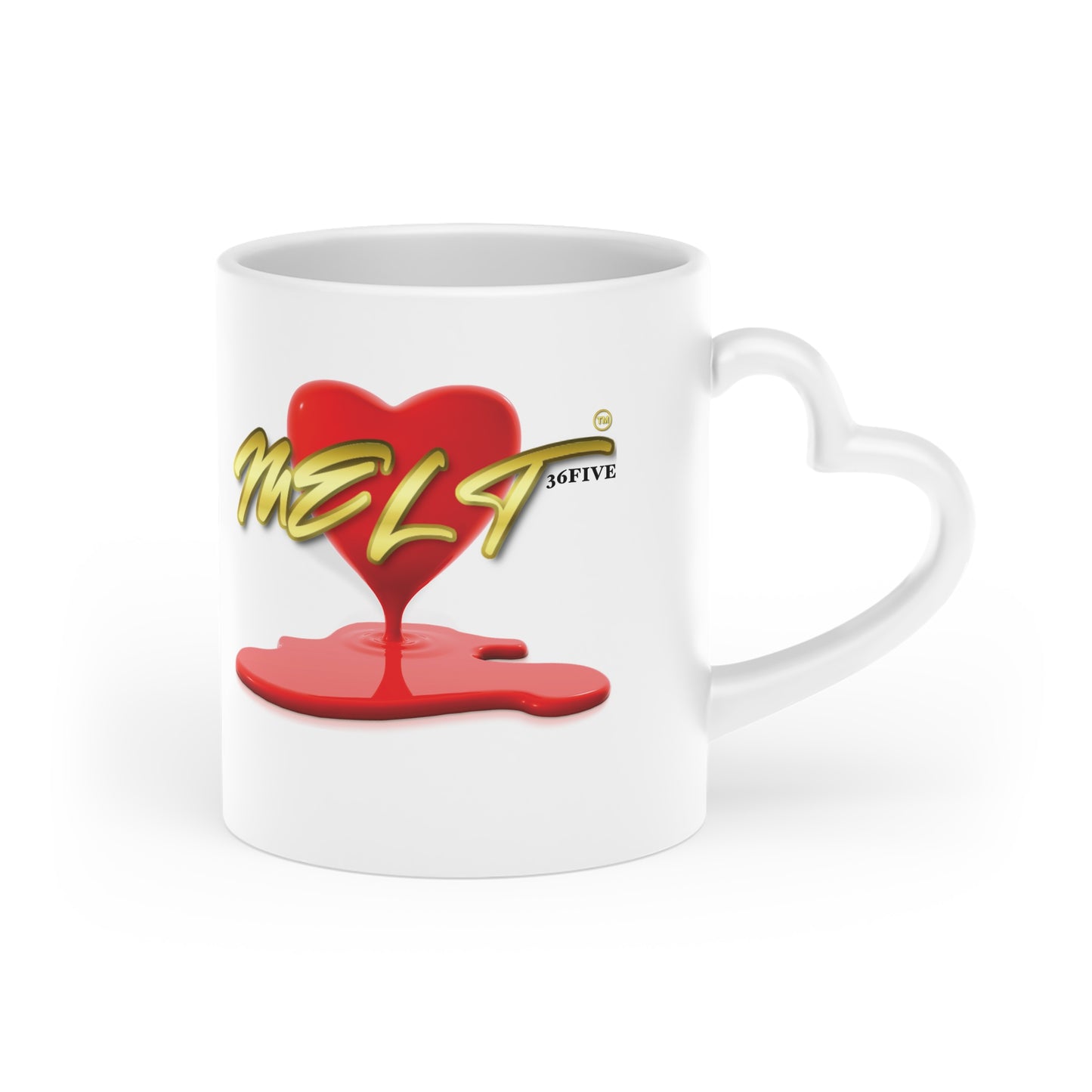 Heart MELT™ Mug with Heart-Shaped Handle