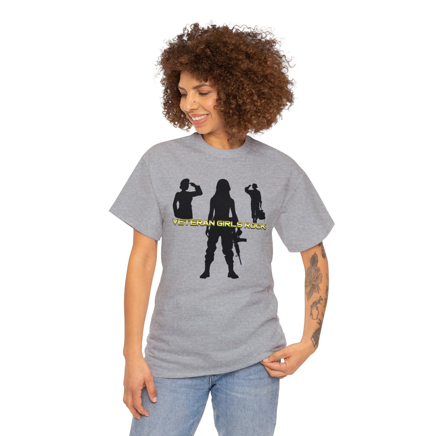 Veteran Girls T-Shirt - Heavy Cotton Tee