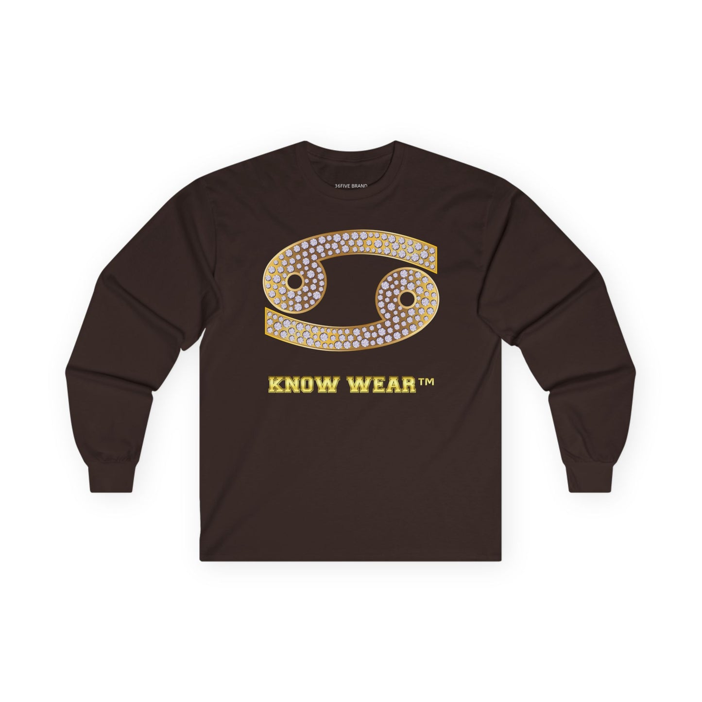 Cancer Zodiac Ultra Cotton Long Sleeve Tee - Know Wear™ Collection