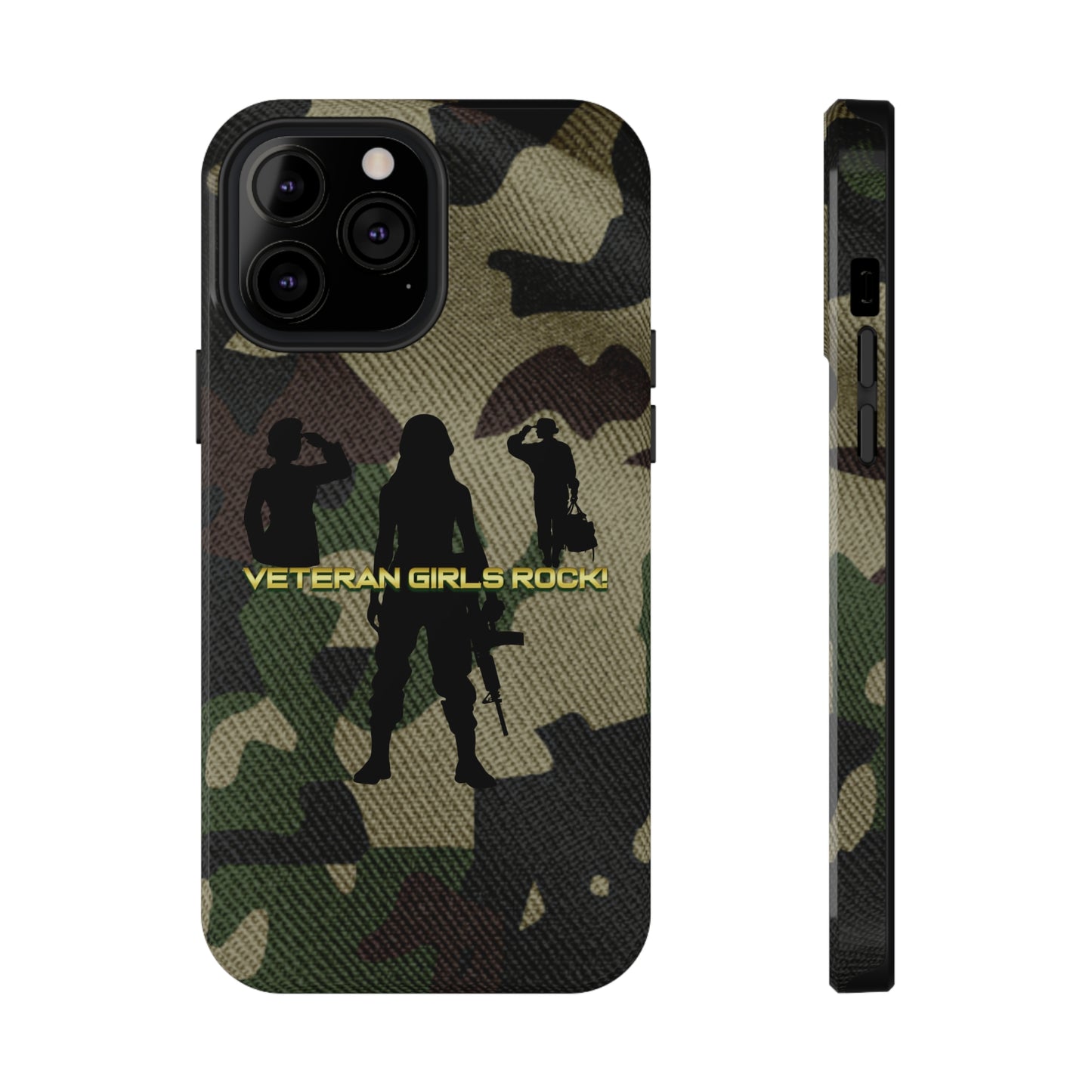 Veteran Girls Rock - Impact-Resistant Phone Cases