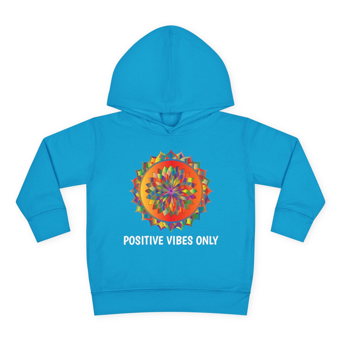 Positive Vibes - Toddler Pullover Fleece Hoodie