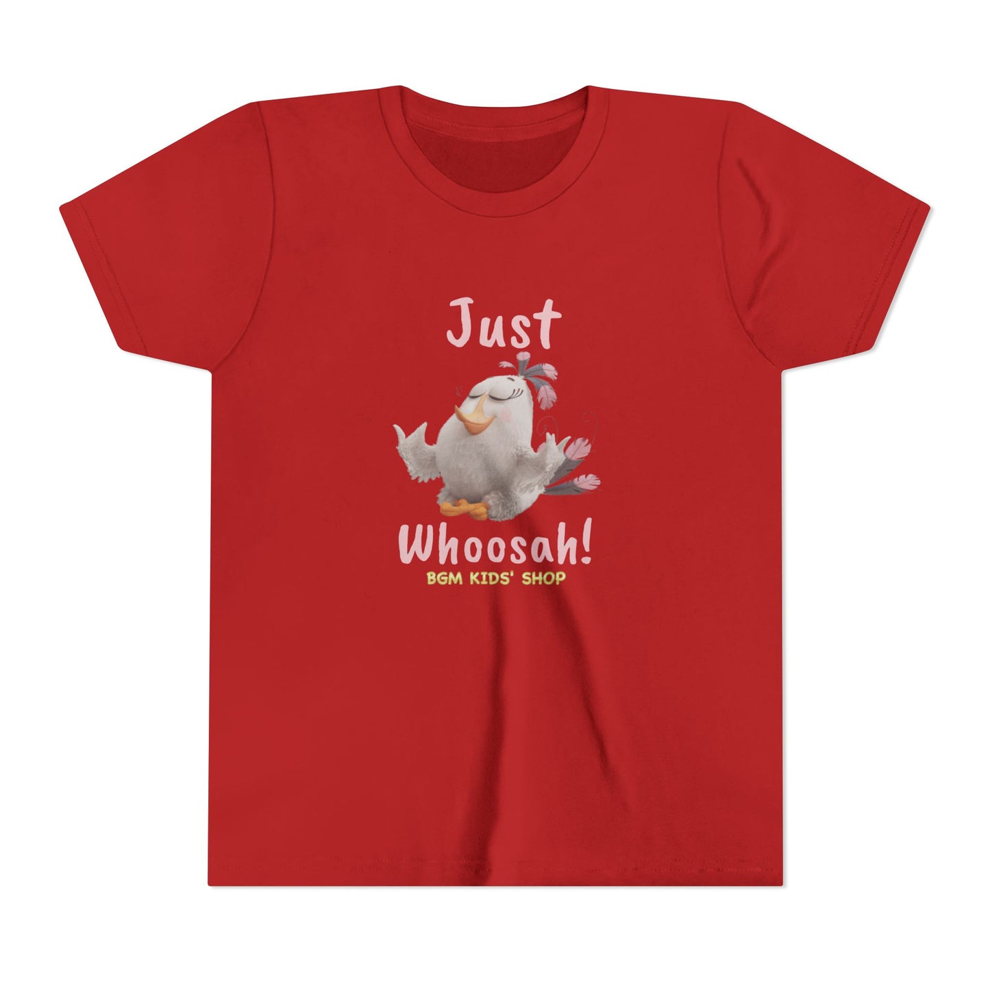 Just Woosah Youth T-Shirt – BGM KIDS' SHOP