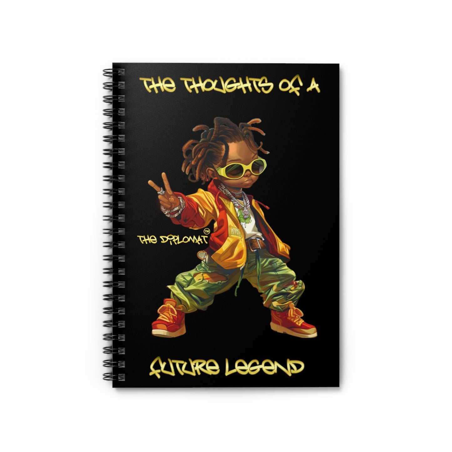 The Diplomat™ Inspirational Spiral Notebook - Ruled Line