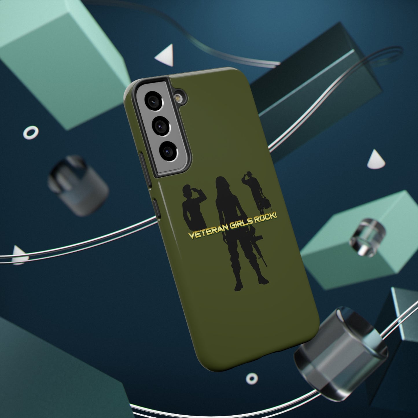 Veteran Girls Rock - Impact-Resistant Phone Cases