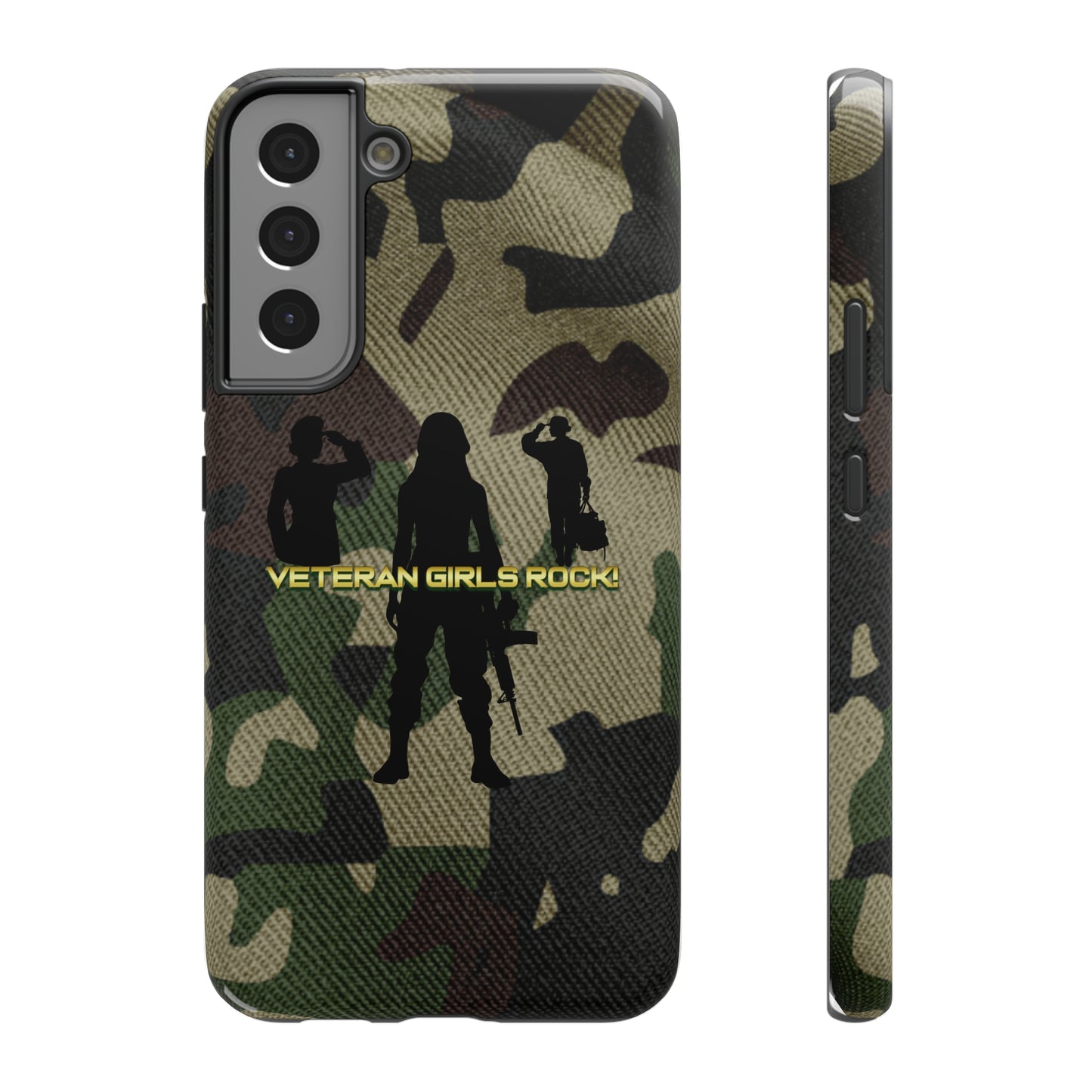 Veteran Girls Rock - Impact-Resistant Phone Cases