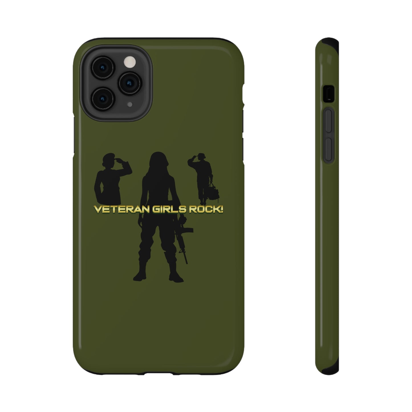 Veteran Girls Rock - Impact-Resistant Phone Cases