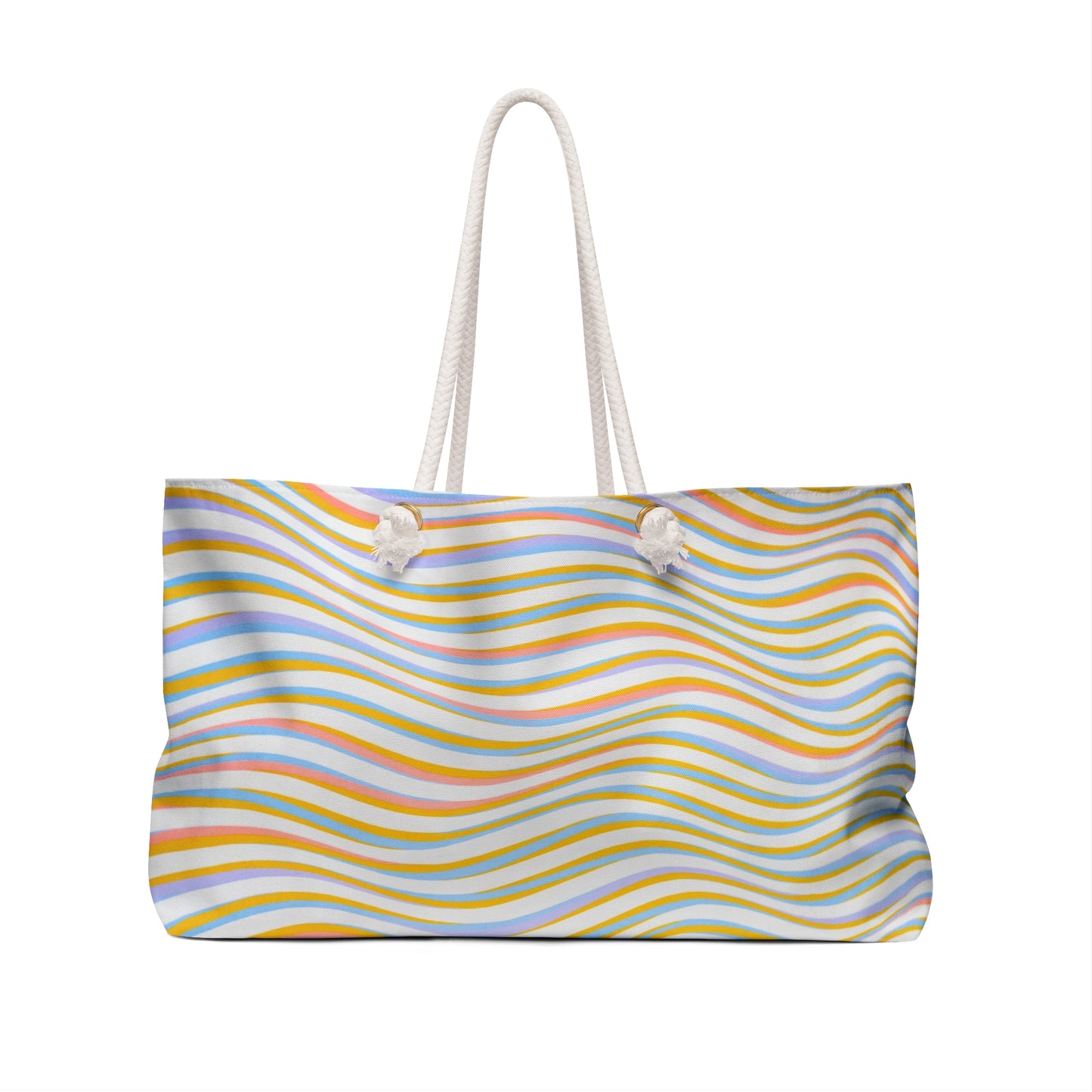 Wavy Weekend Tote Bag