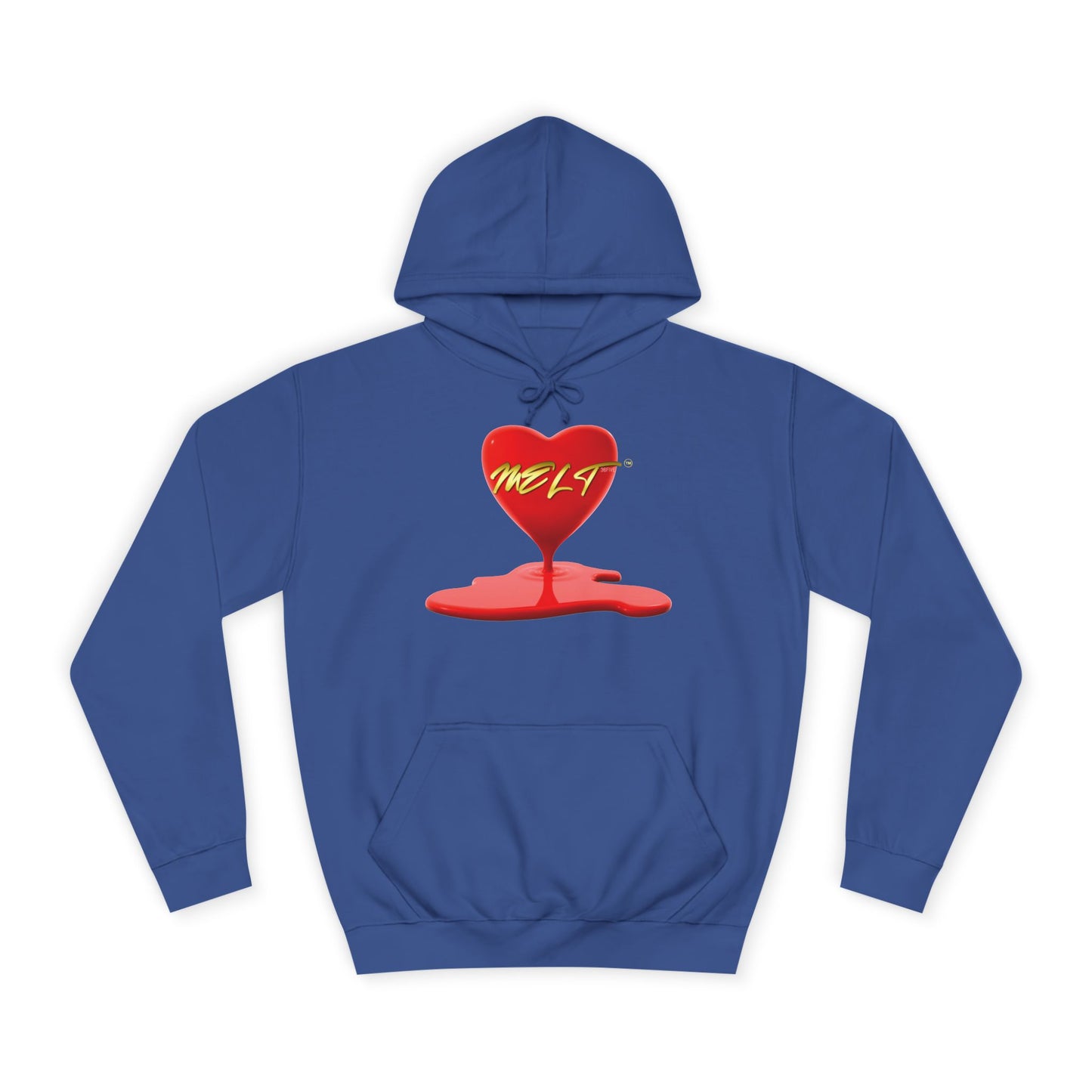 Heart MELT™ Unisex College Style Hoodie