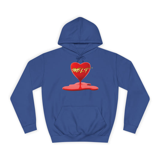 Heart MELT™ Unisex College Style Hoodie