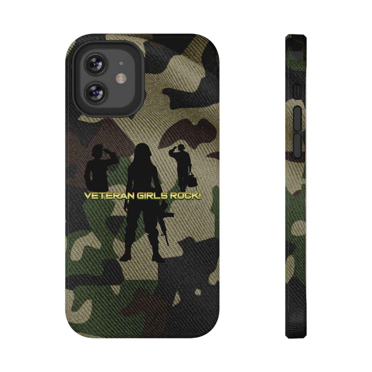 Veteran Girls Rock - Impact-Resistant Phone Cases