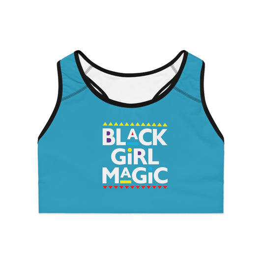 Black Girl Magic Sports Bra