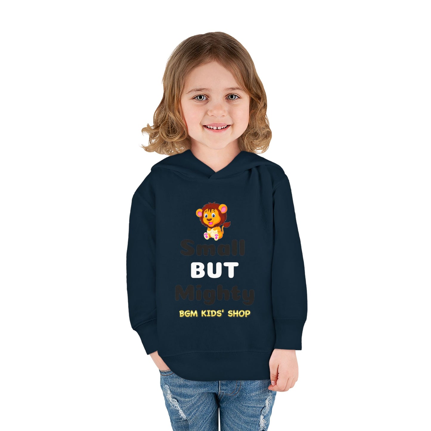 Small BUT Mighty Toddler Pullover Fleece Hoodie
