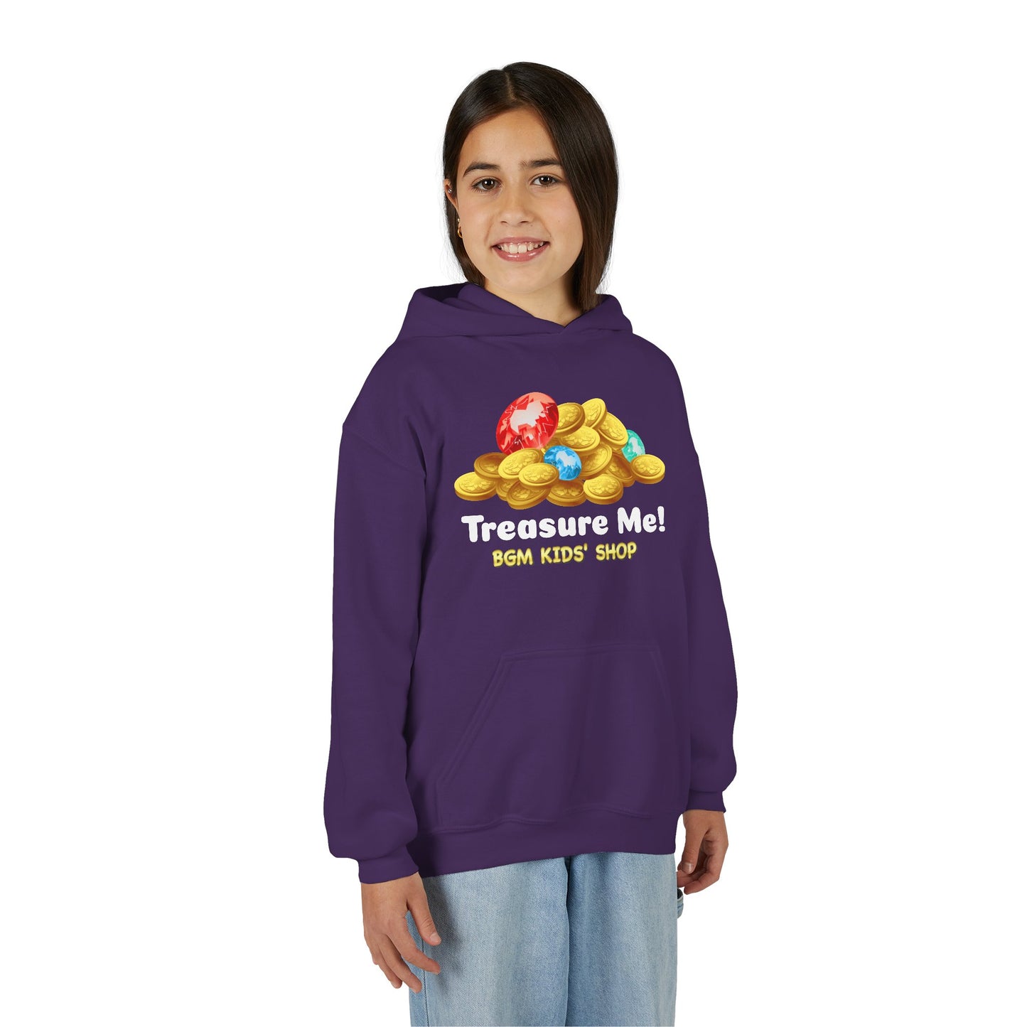 Treasure Me - Youth Heavy Blend Hooded Sweatshirt