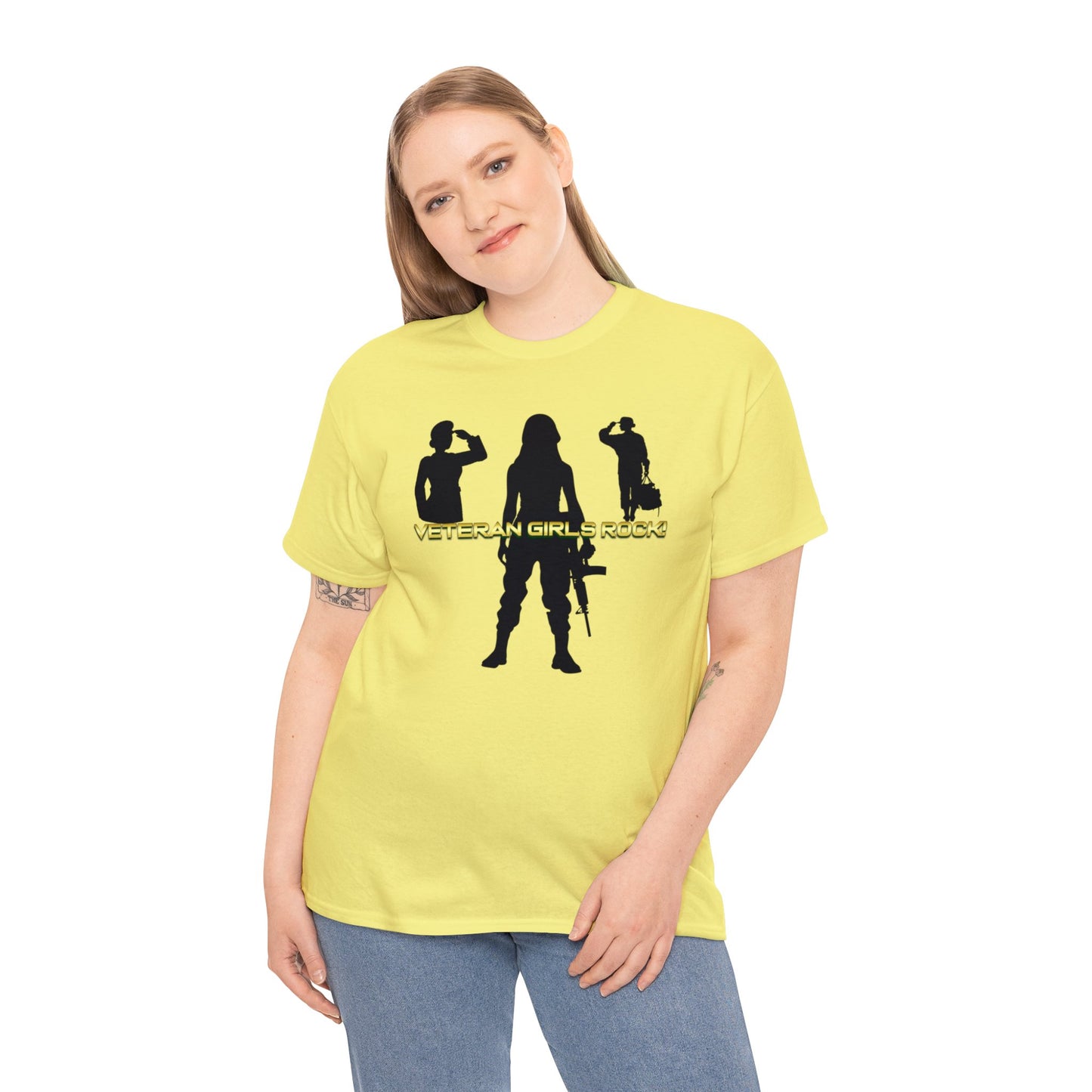 Veteran Girls T-Shirt - Heavy Cotton Tee