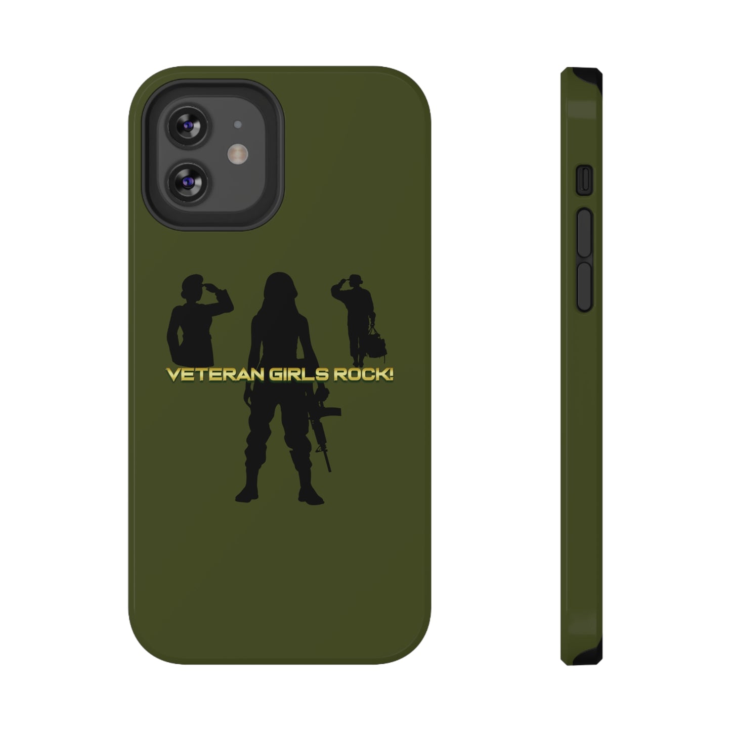 Veteran Girls Rock - Impact-Resistant Phone Cases