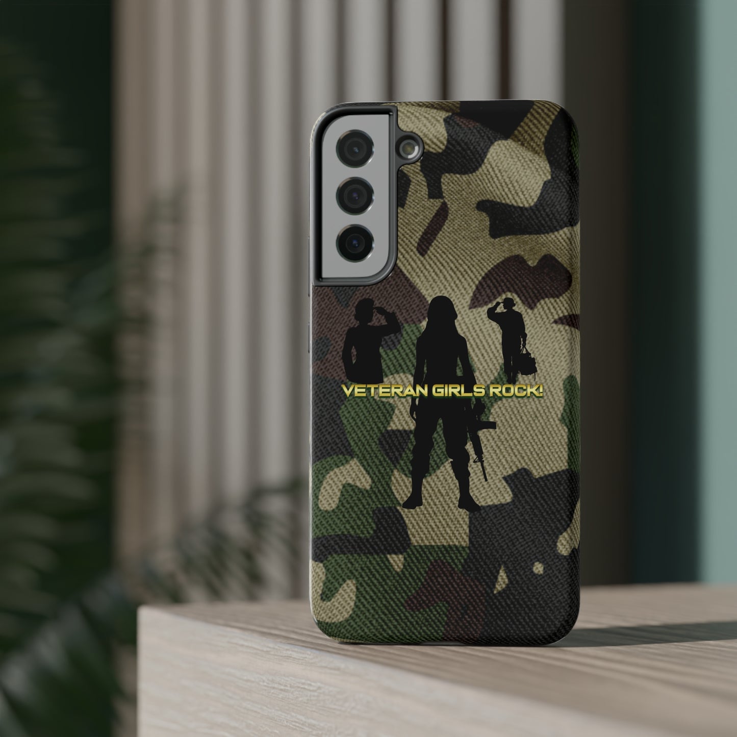 Veteran Girls Rock - Impact-Resistant Phone Cases