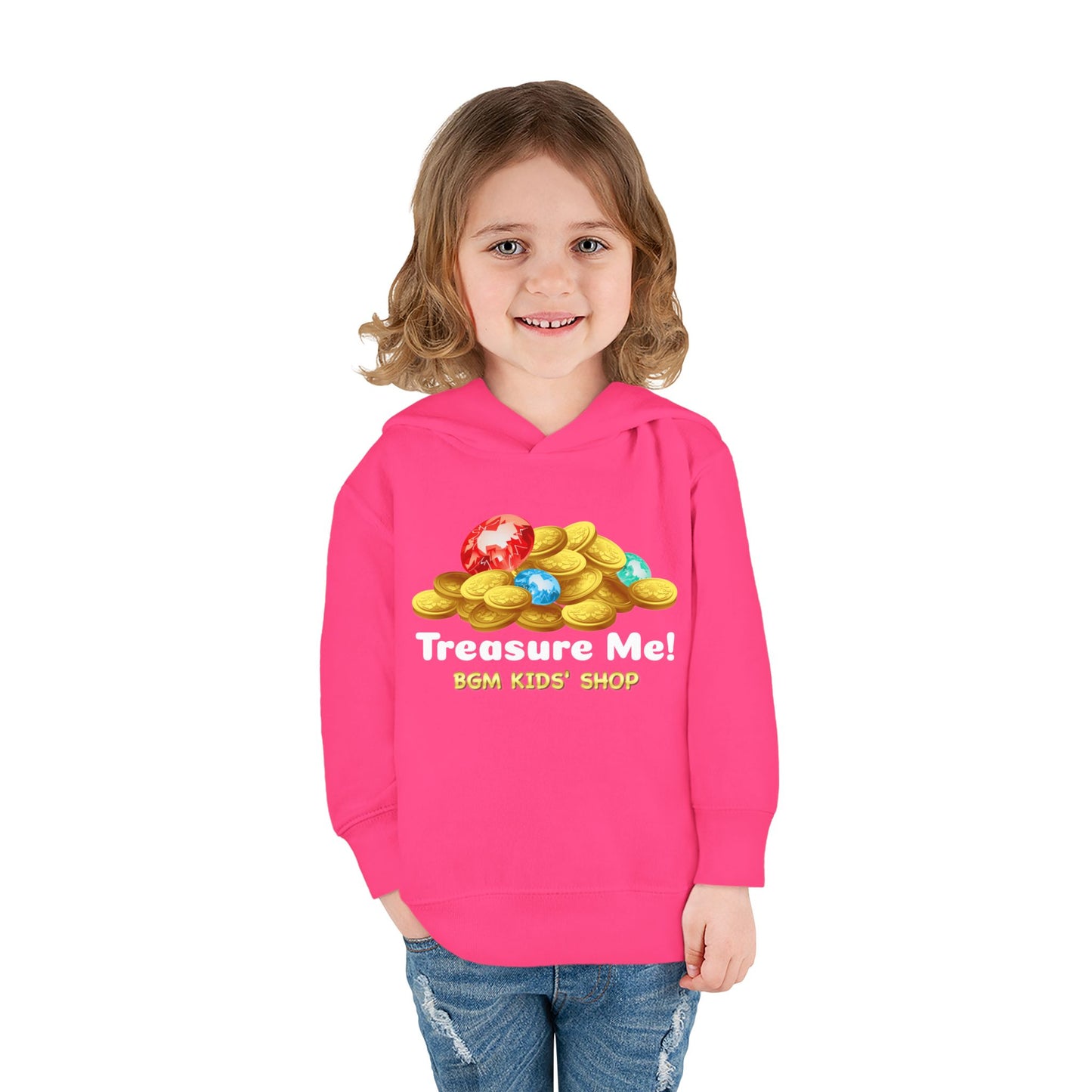 Treasure Me - Toddler Pullover Fleece Hoodie