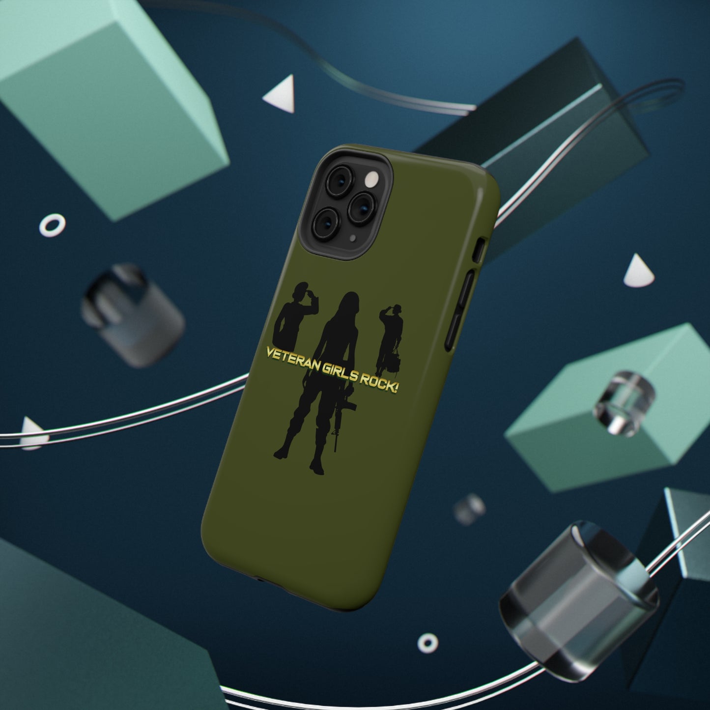 Veteran Girls Rock - Impact-Resistant Phone Cases