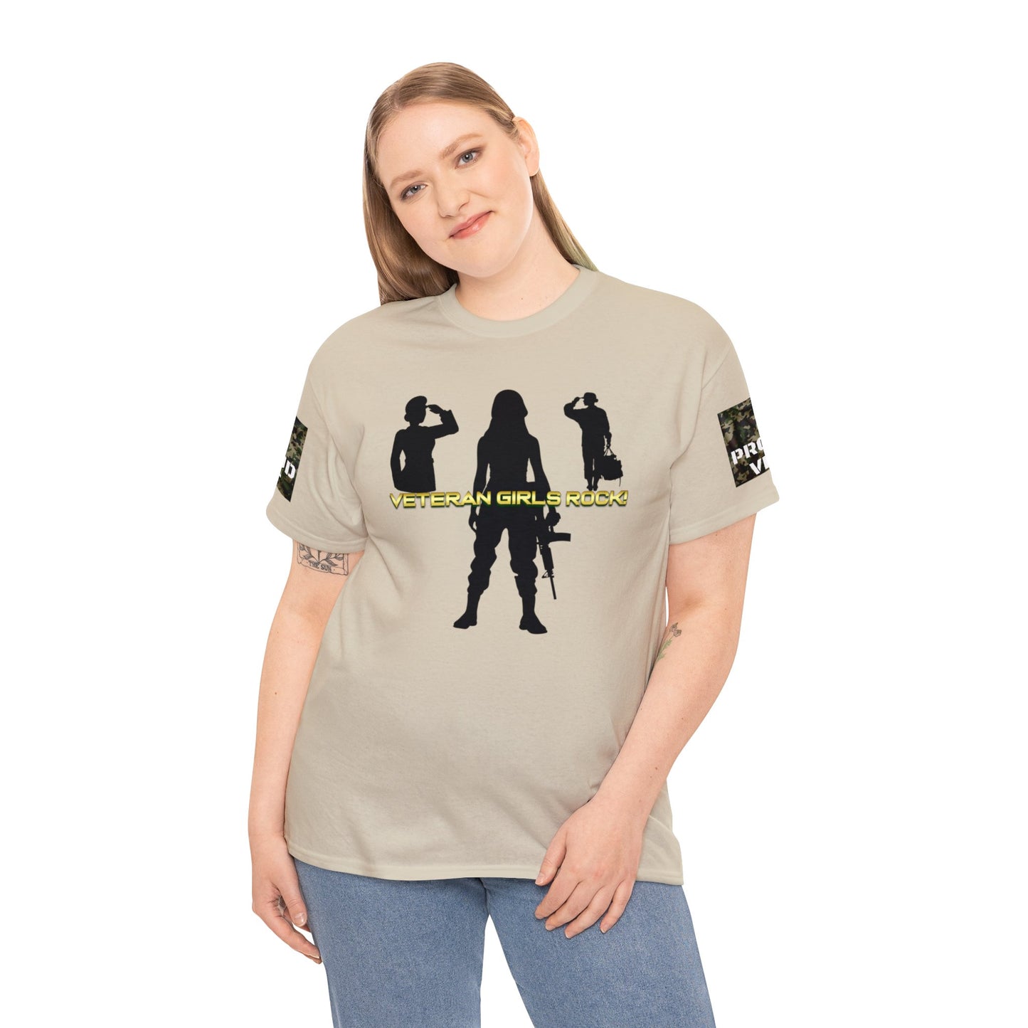 Veteran Girls T-Shirt - Heavy Cotton Tee