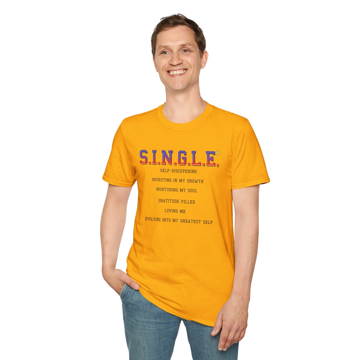 S.I.N.G.L.E.™ Soft T-Shirt - UNISEX