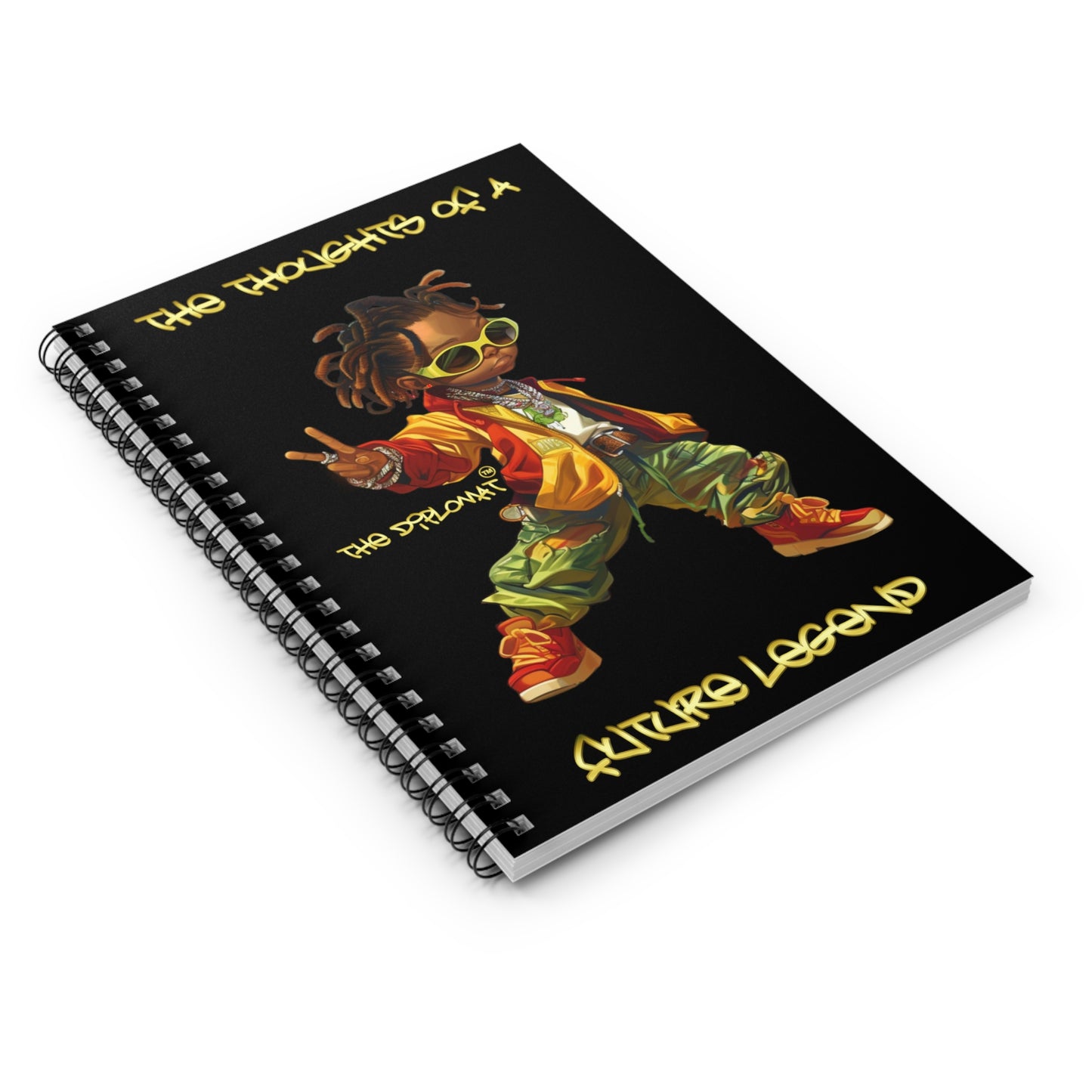 The Diplomat™ Inspirational Spiral Notebook - Ruled Line
