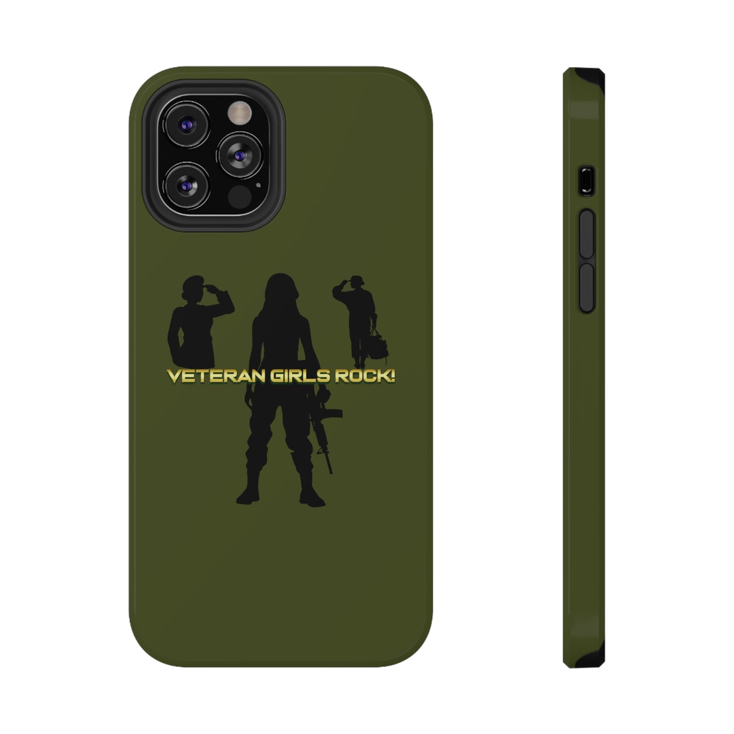 Veteran Girls Rock - Impact-Resistant Phone Cases