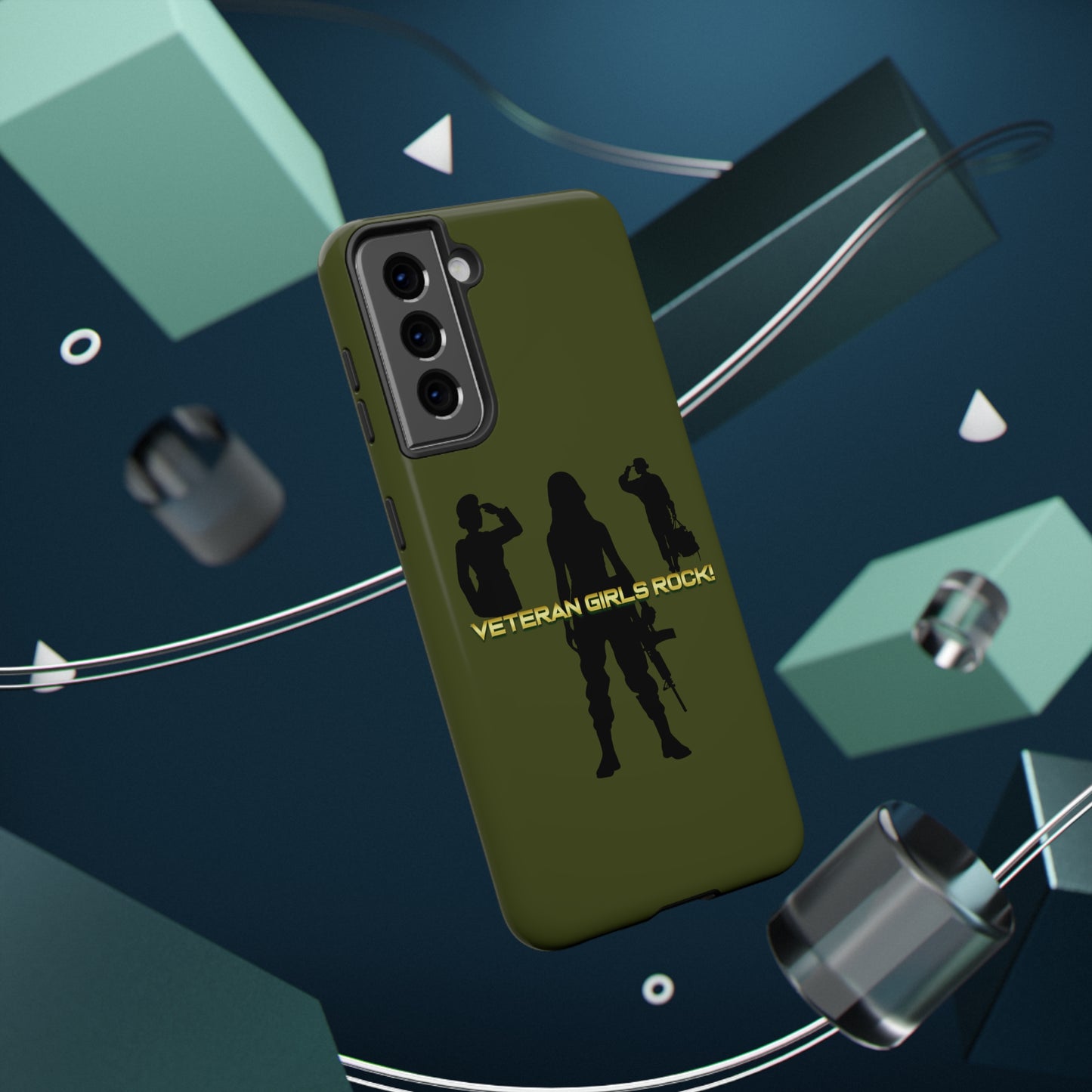 Veteran Girls Rock - Impact-Resistant Phone Cases