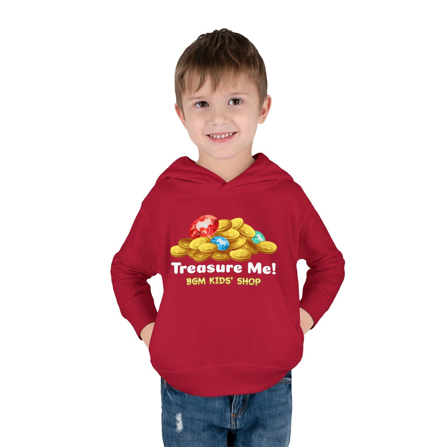 Treasure Me - Toddler Pullover Fleece Hoodie