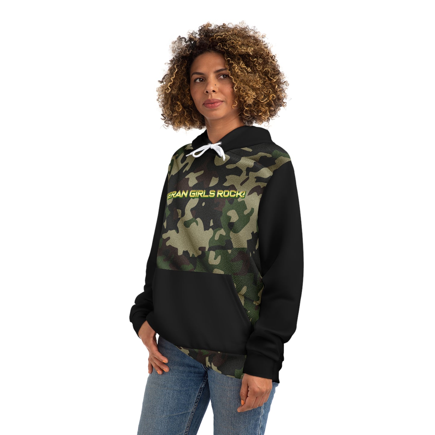 Veteran Girls Rock Camo Hoodie - Unisex