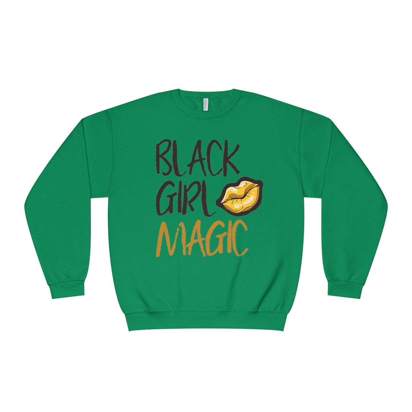 Black Girl Magic Kiss - Crewneck Sweatshirt