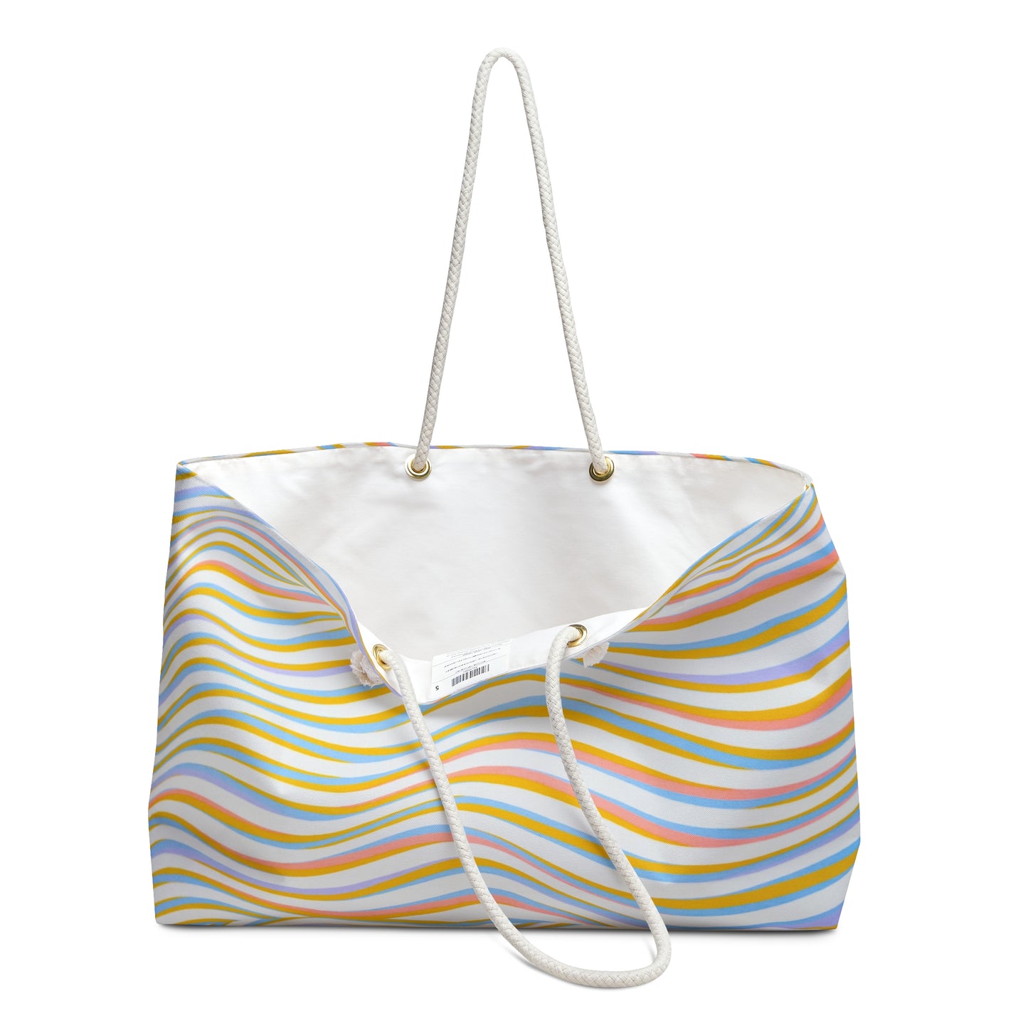 Wavy Weekend Tote Bag