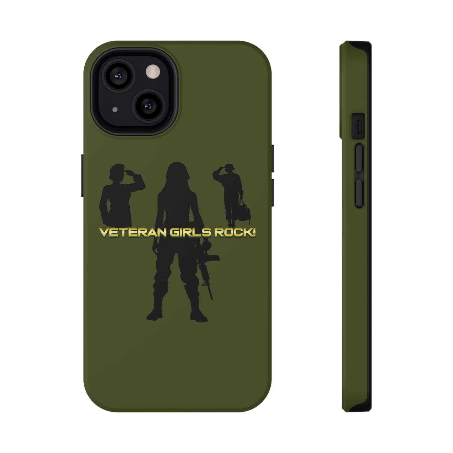 Veteran Girls Rock - Impact-Resistant Phone Cases