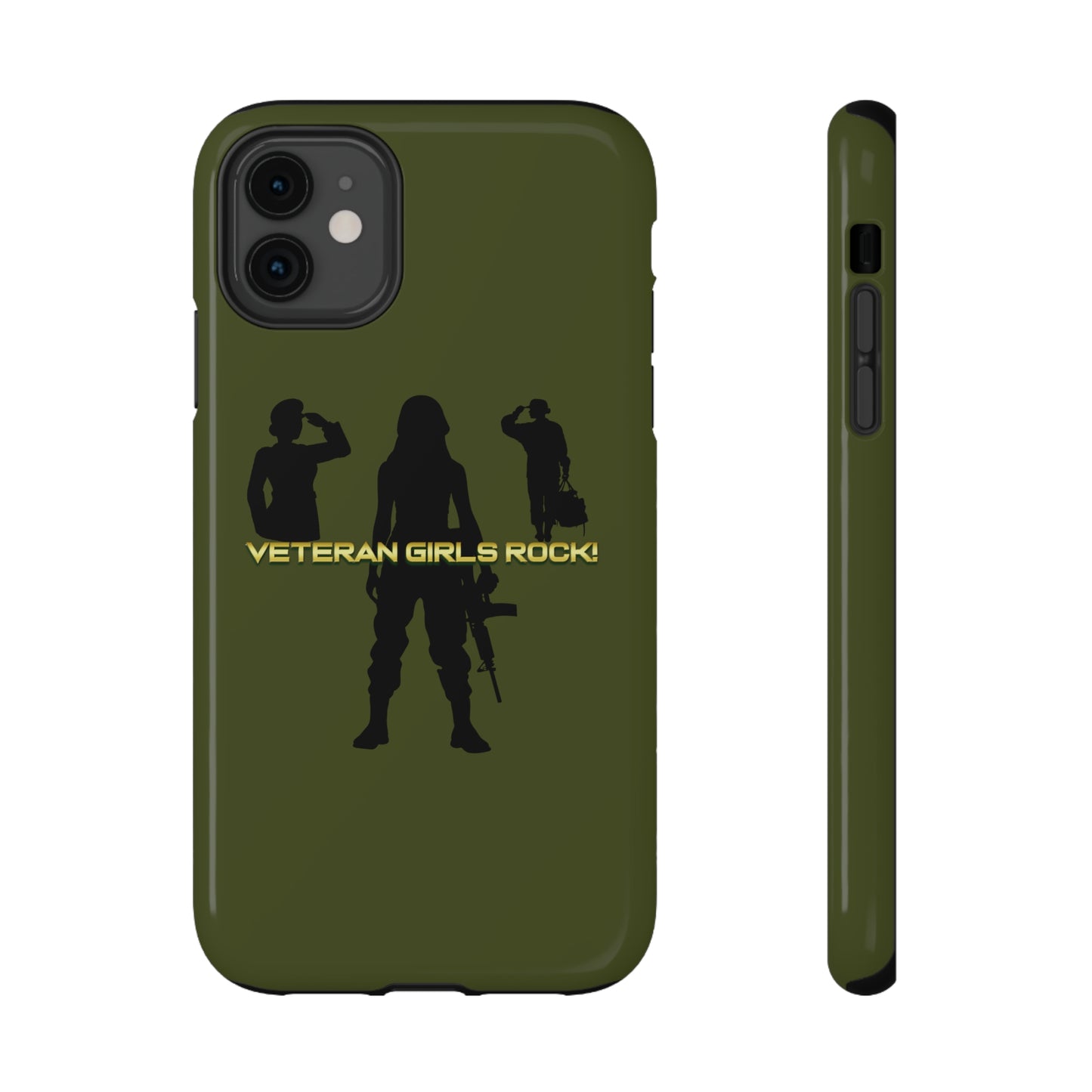 Veteran Girls Rock - Impact-Resistant Phone Cases