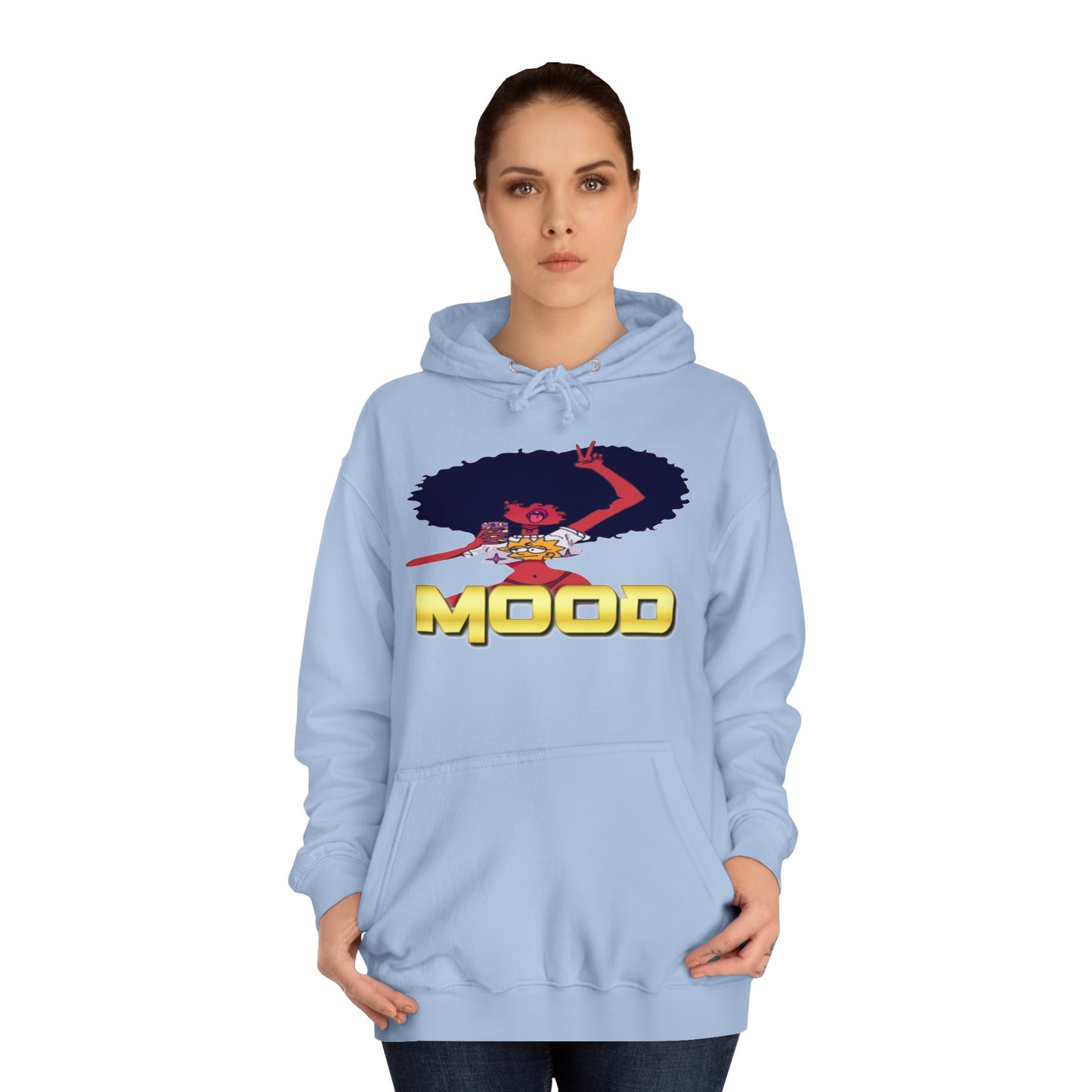 Selfie Mood College-Style Hoodie