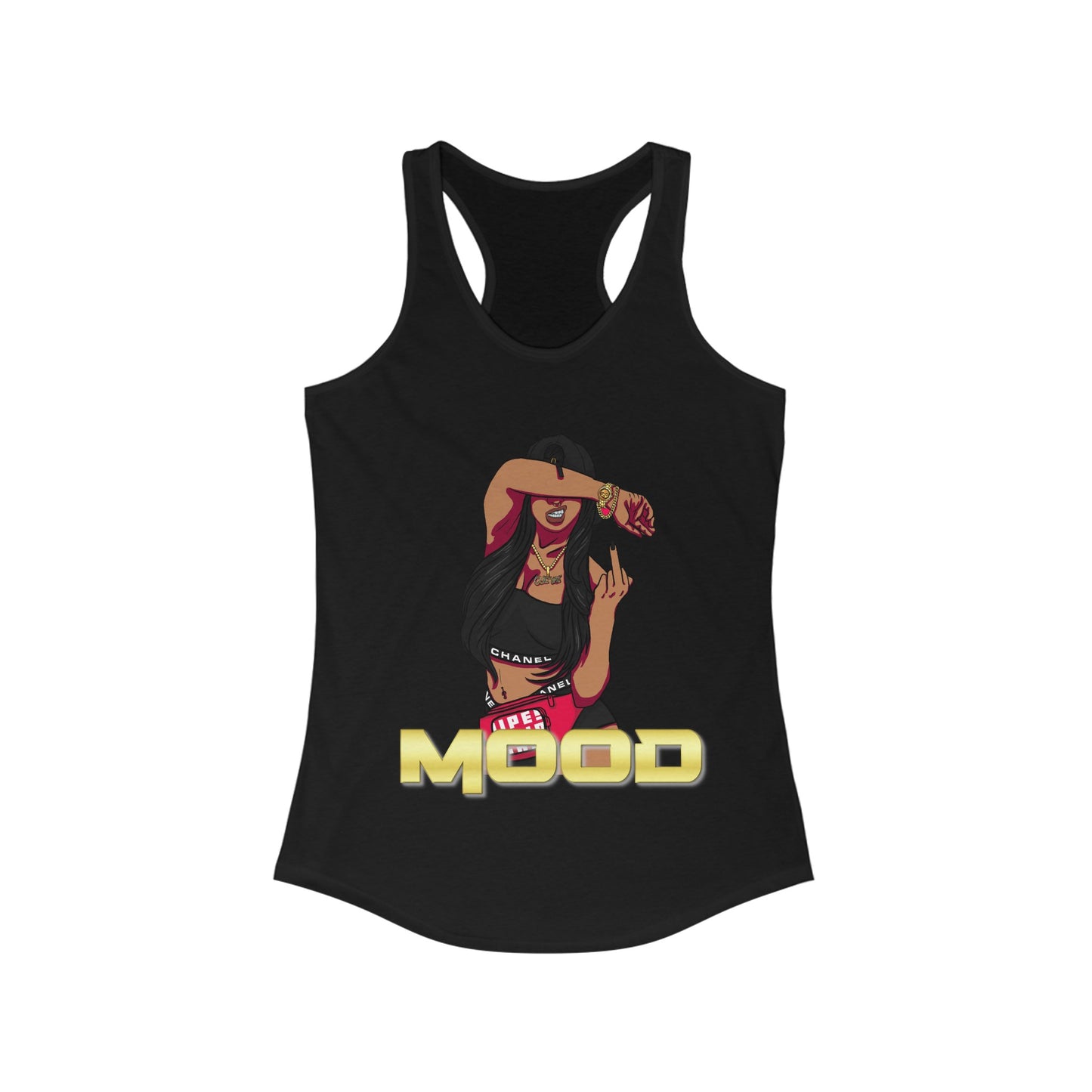 Bad Mood Racerback Tank Top