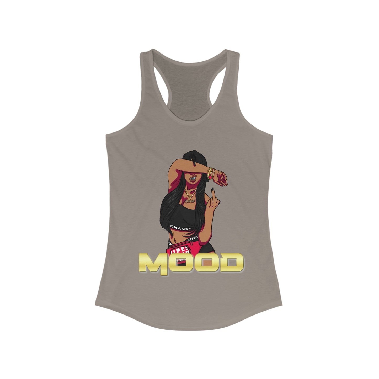 Bad Mood Racerback Tank Top