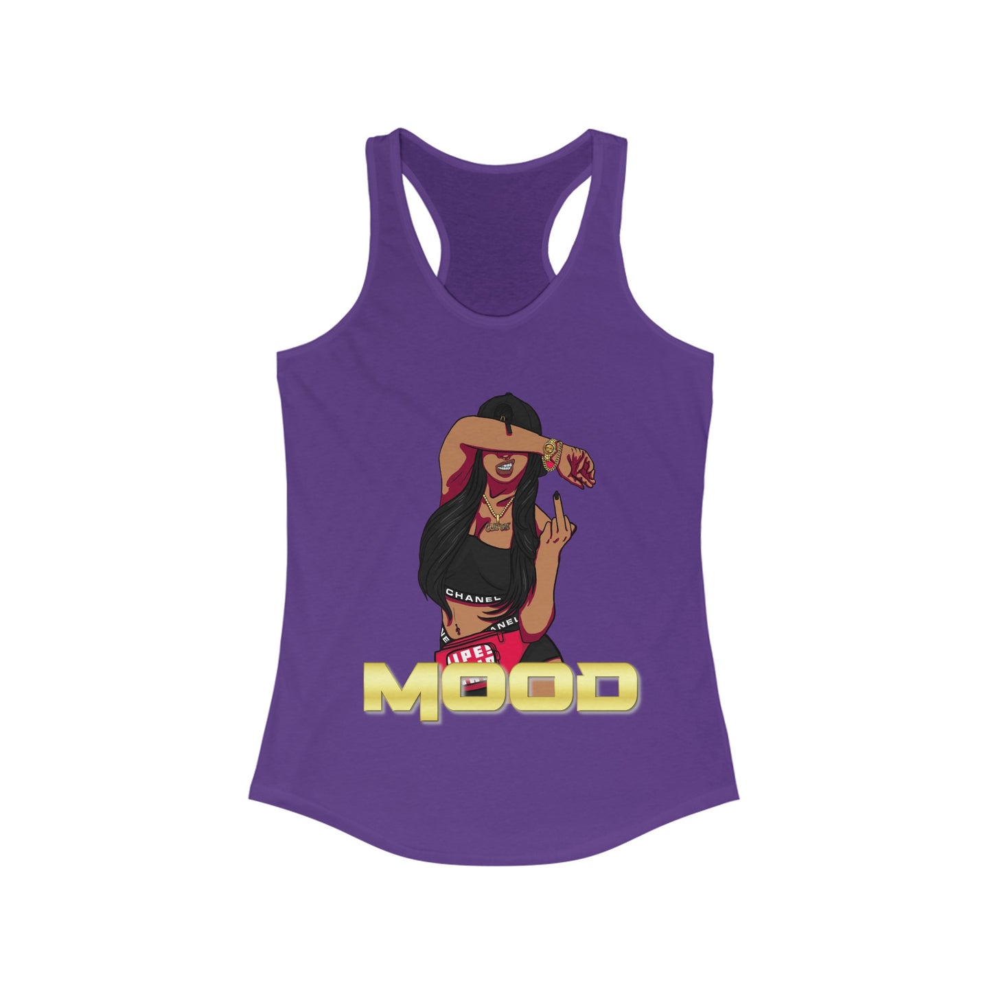 Bad Mood Racerback Tank Top