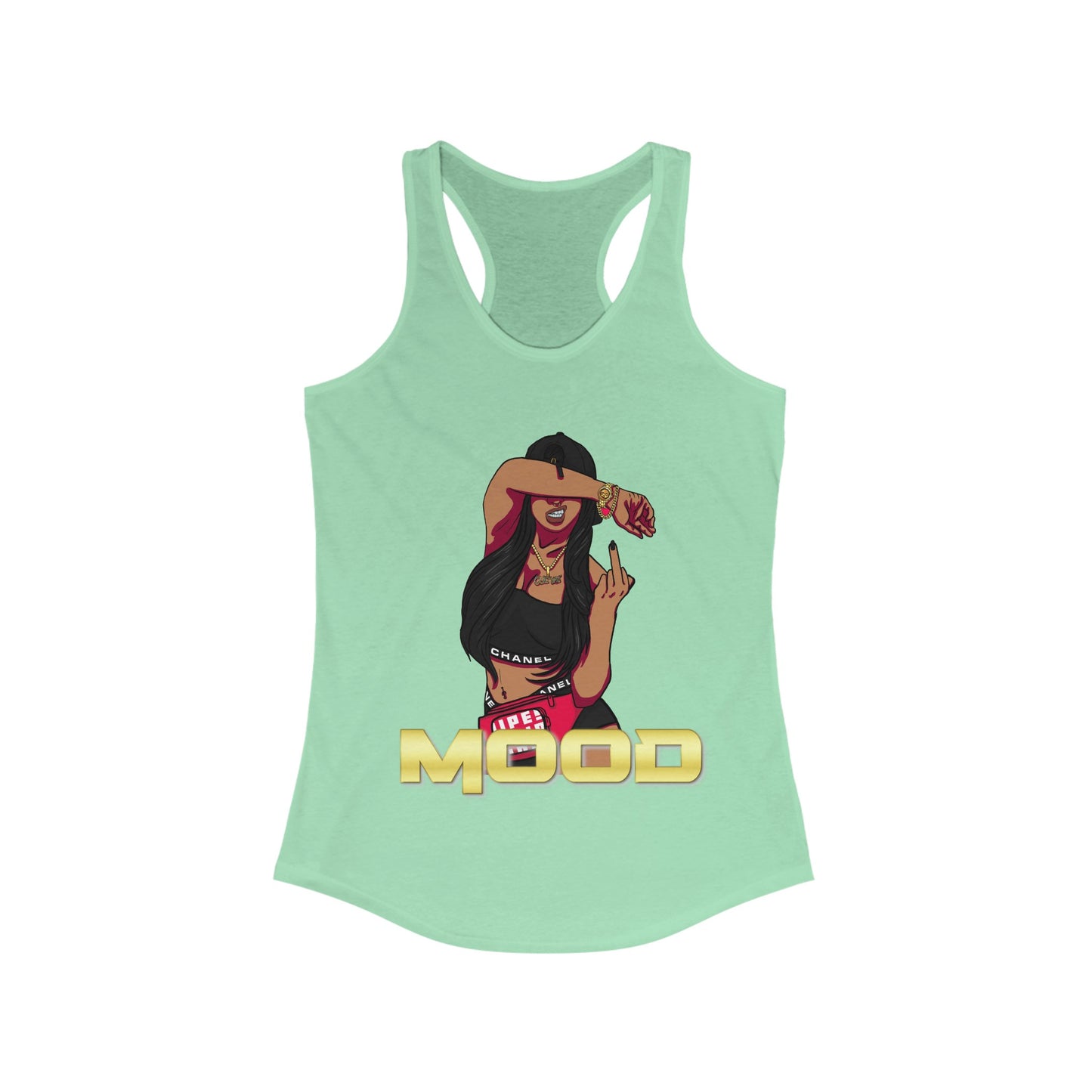 Bad Mood Racerback Tank Top