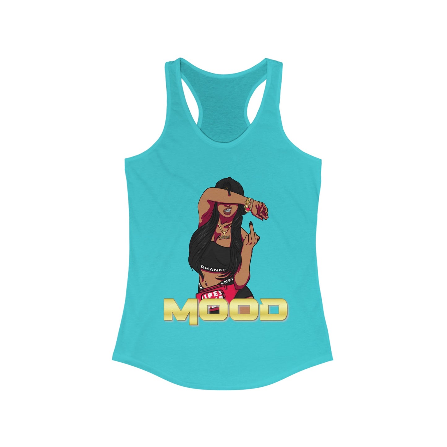 Bad Mood Racerback Tank Top