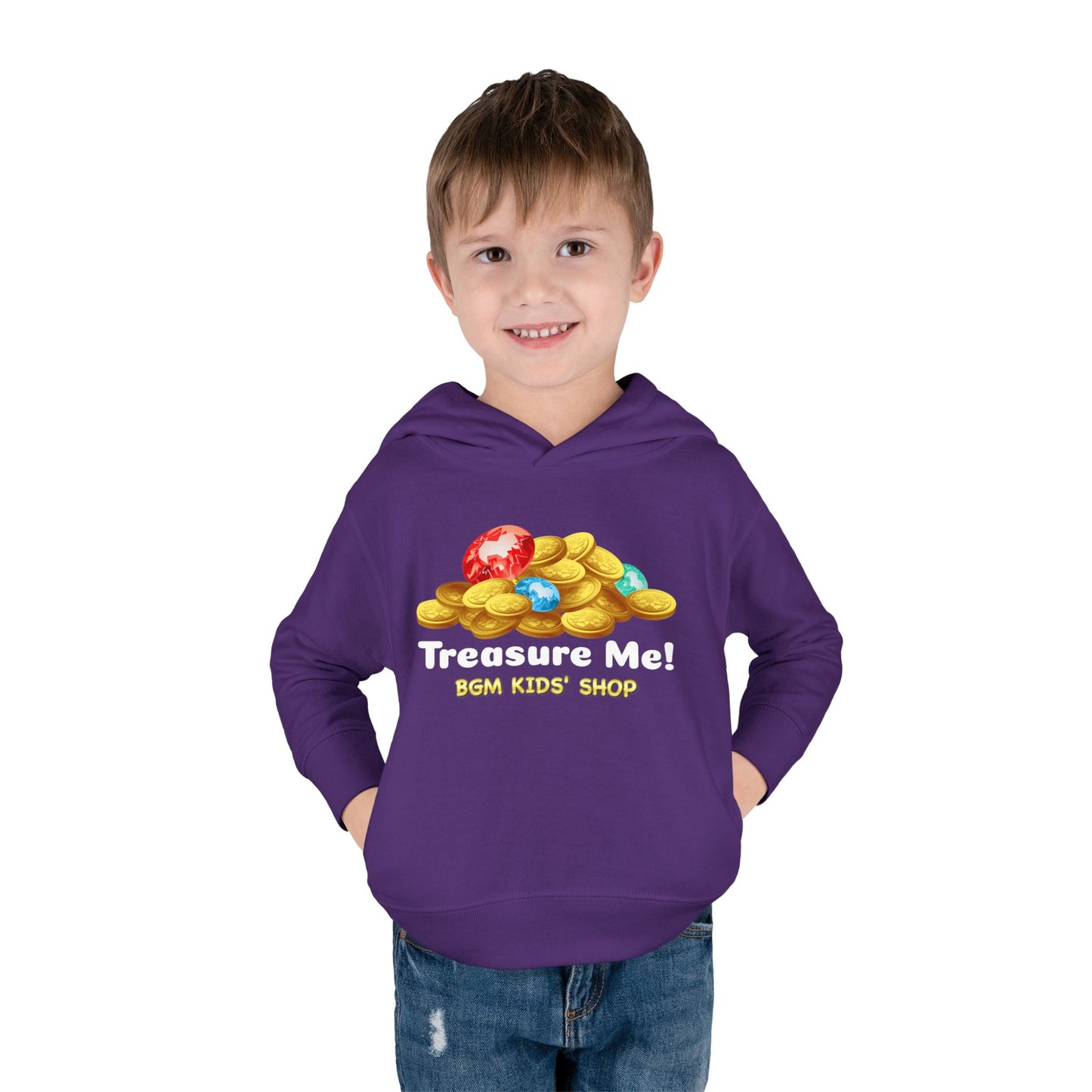 Treasure Me - Toddler Pullover Fleece Hoodie