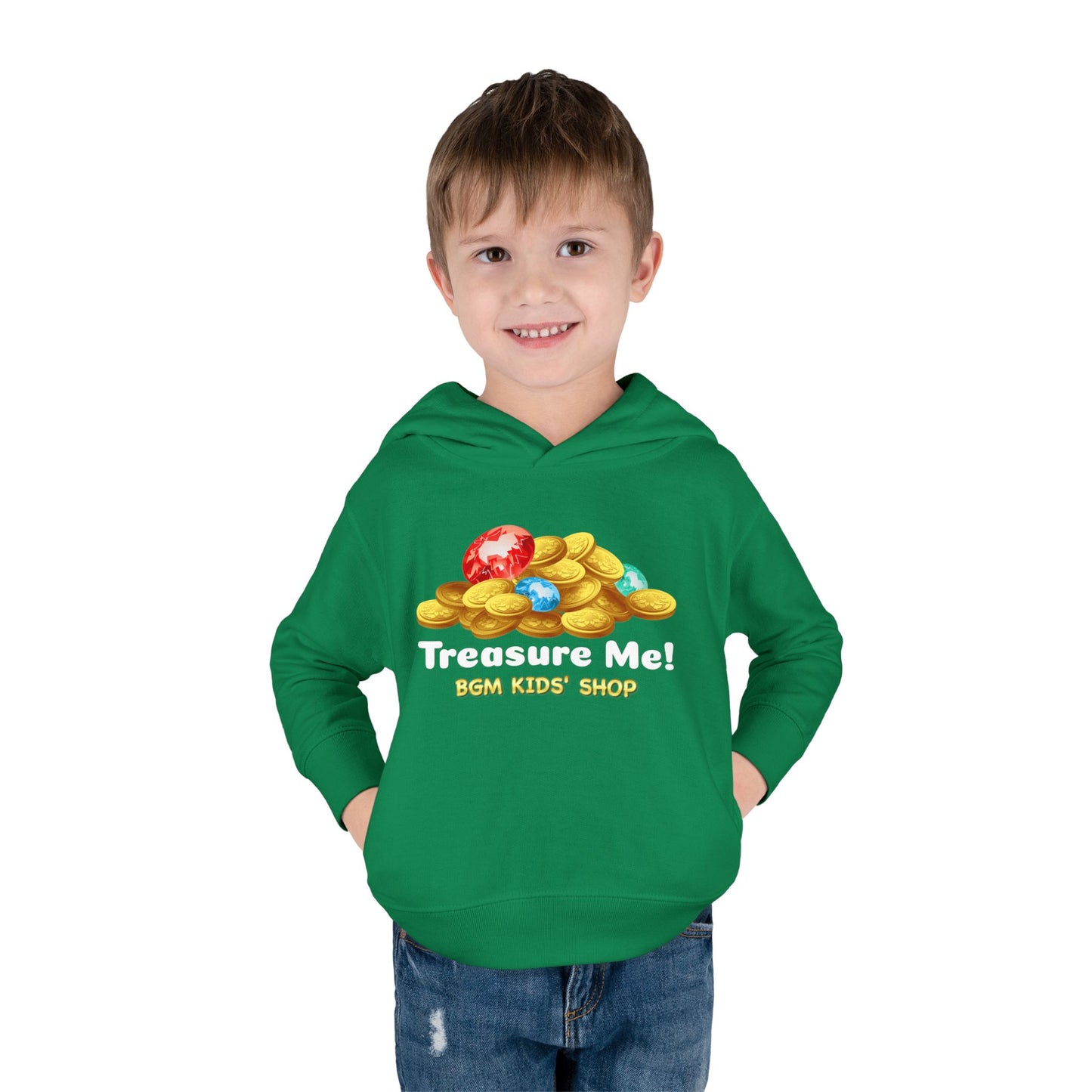 Treasure Me - Toddler Pullover Fleece Hoodie