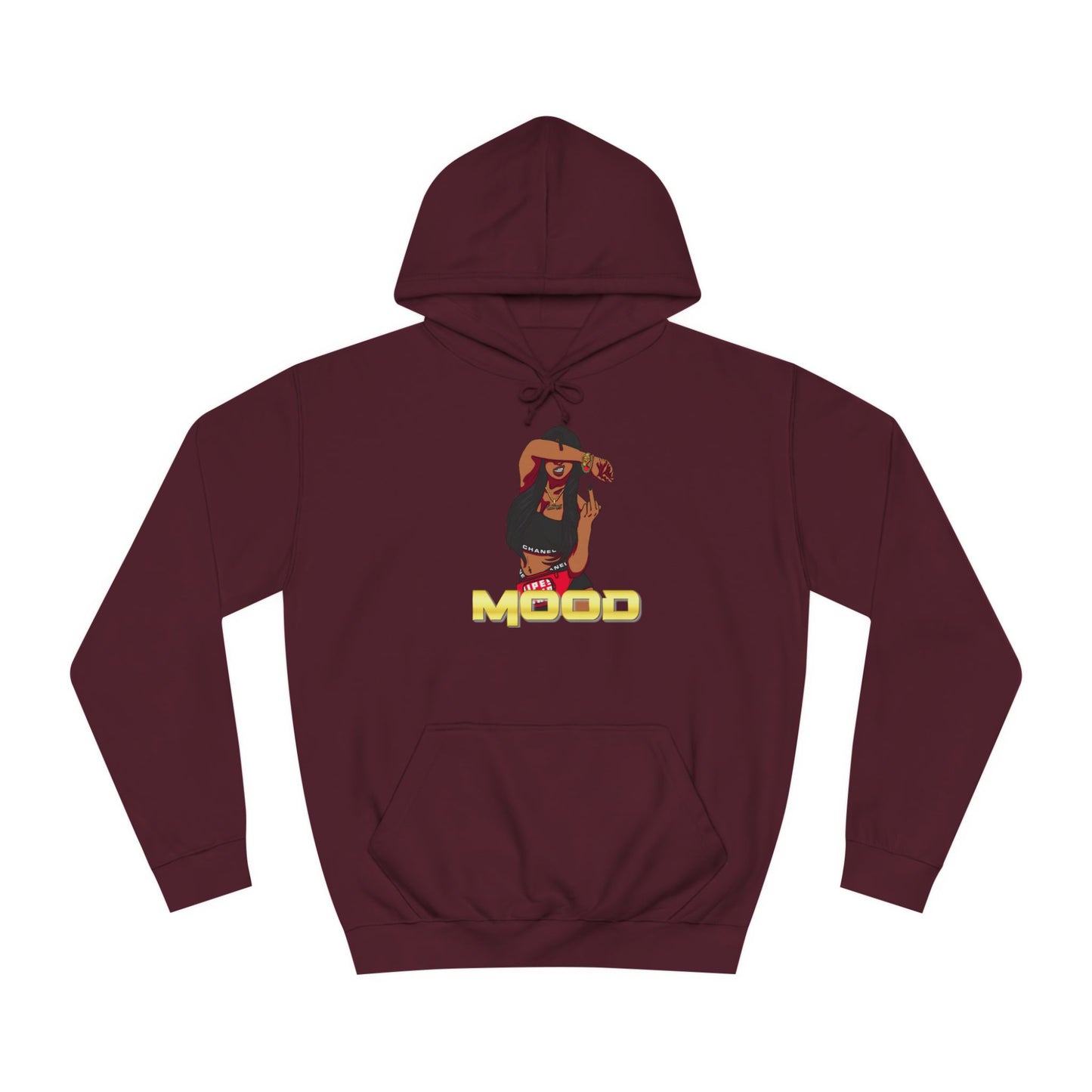 Bad Mood - College Fit Hoodie