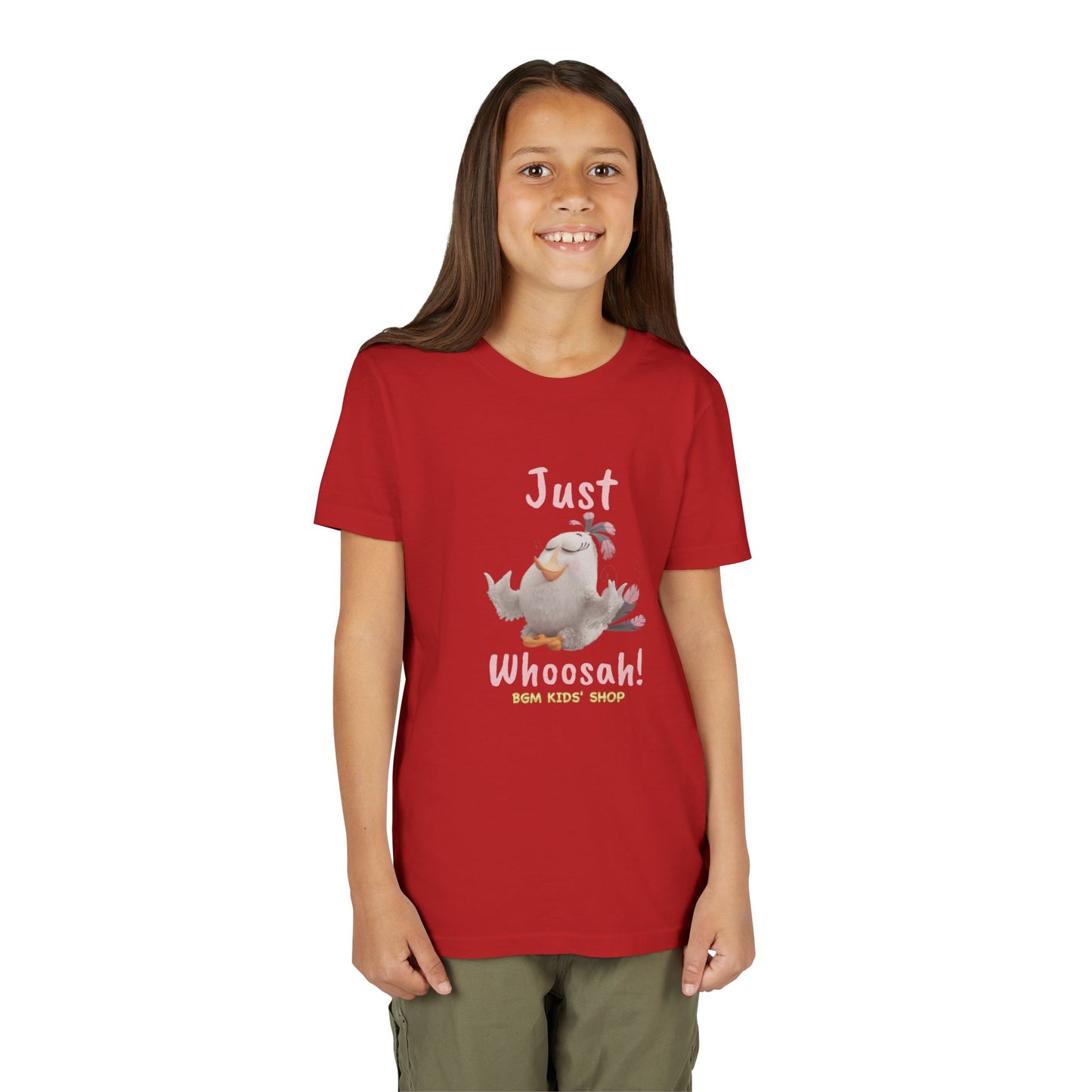 Just Woosah Youth T-Shirt – BGM KIDS' SHOP