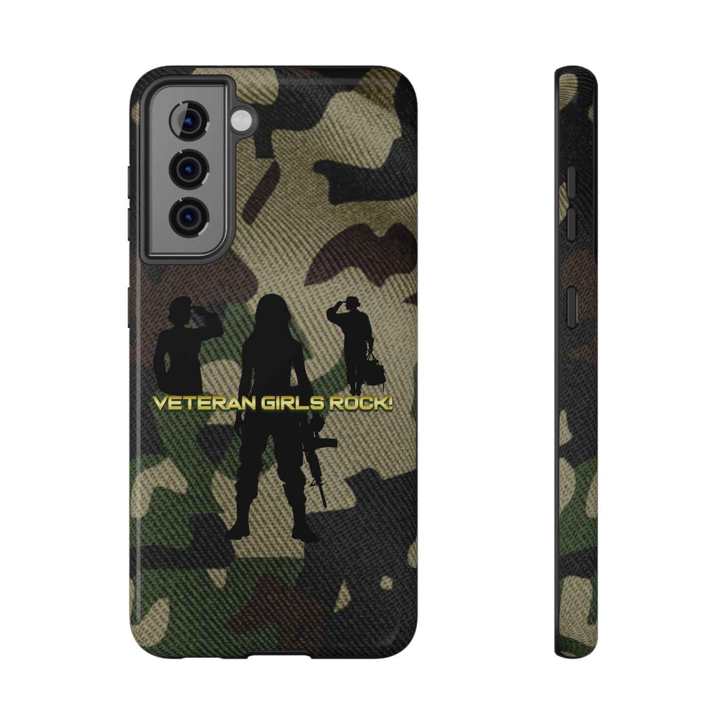 Veteran Girls Rock - Impact-Resistant Phone Cases