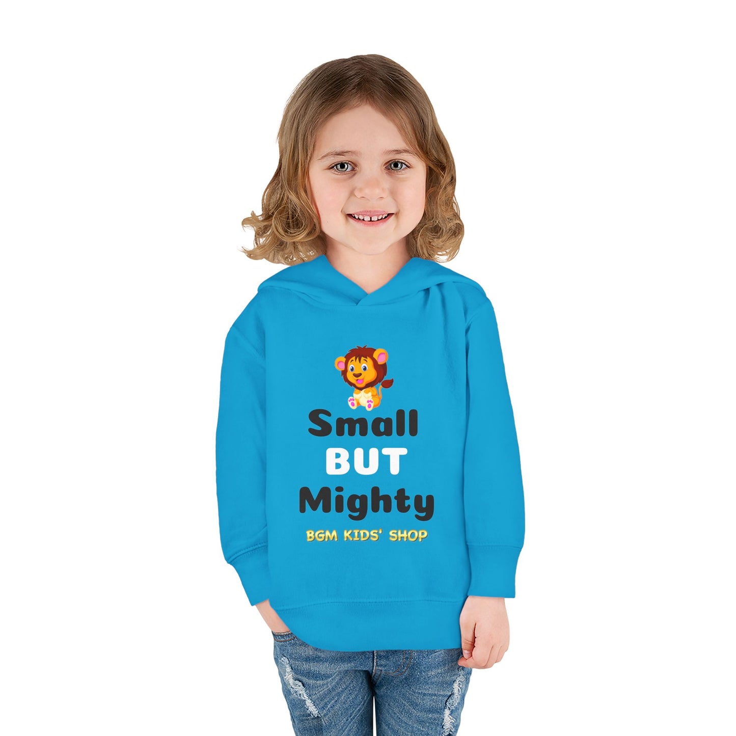 Small BUT Mighty Toddler Pullover Fleece Hoodie
