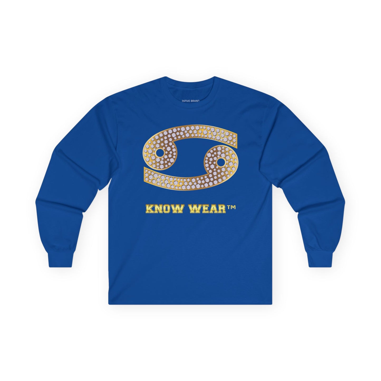 Cancer Zodiac Ultra Cotton Long Sleeve Tee - Know Wear™ Collection