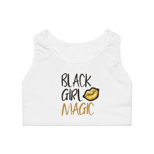 Black Girl Magic Sports Bra