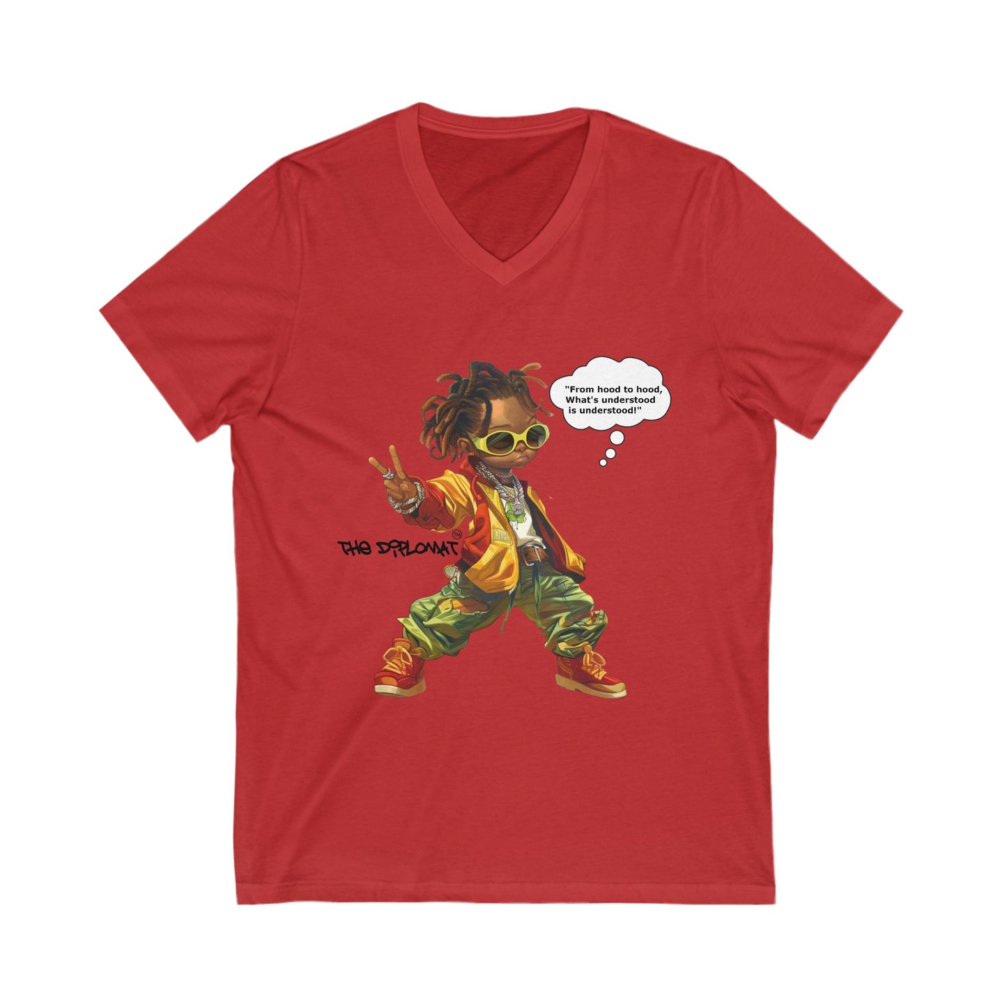 The Diplomat™ Short Sleeve V-Neck Tee