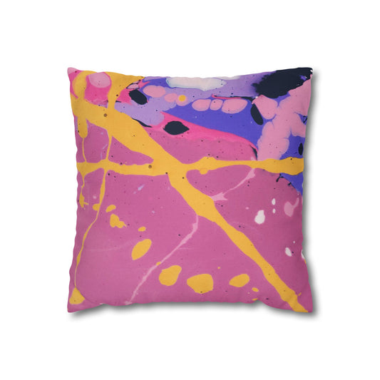 Splash Square Pillow Case