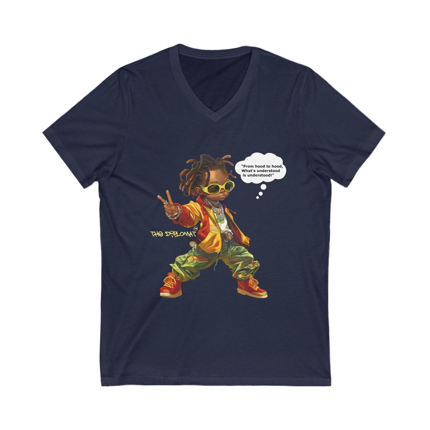 The Diplomat™ Short Sleeve V-Neck Tee